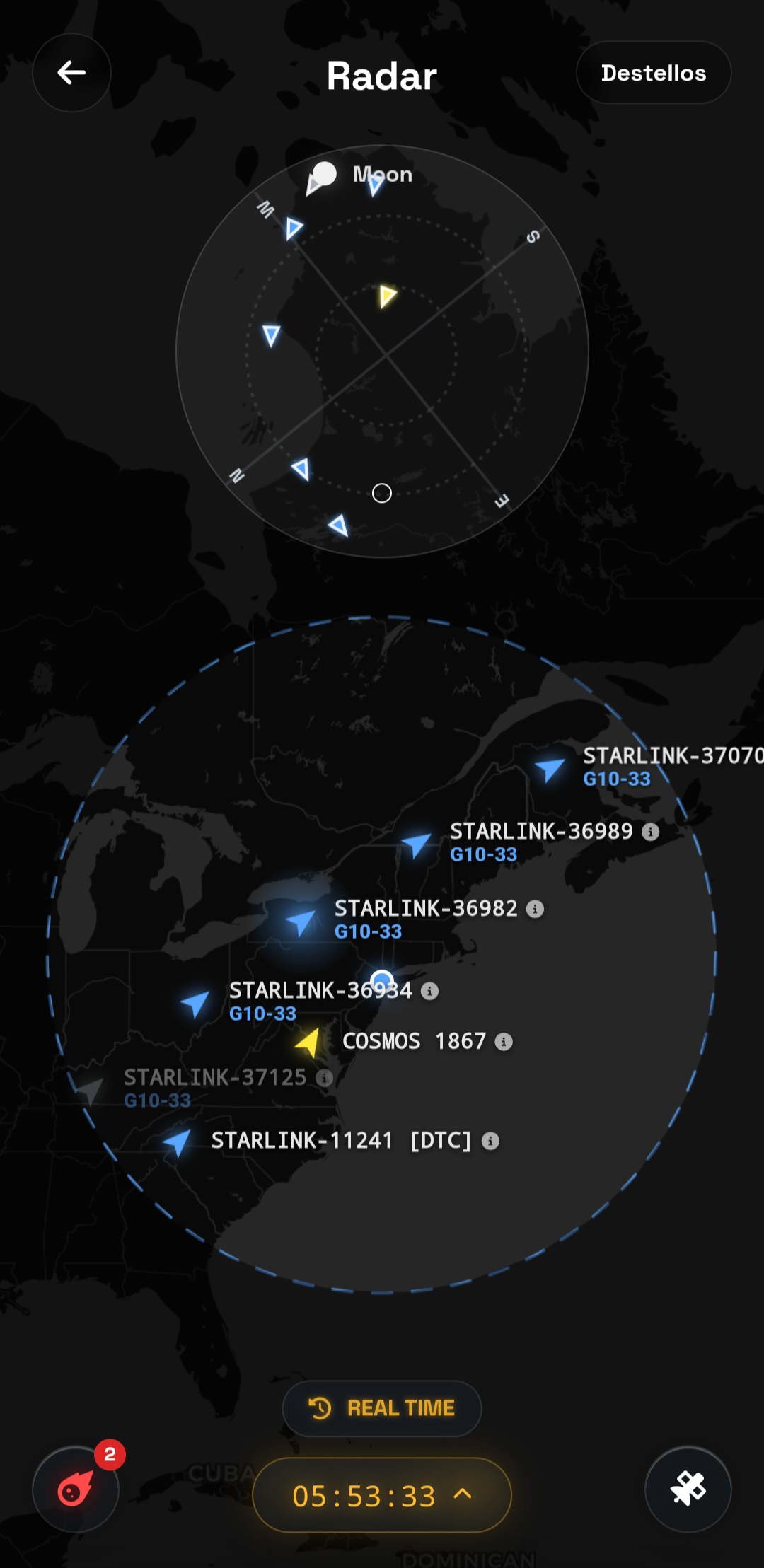 Radar de Puntería